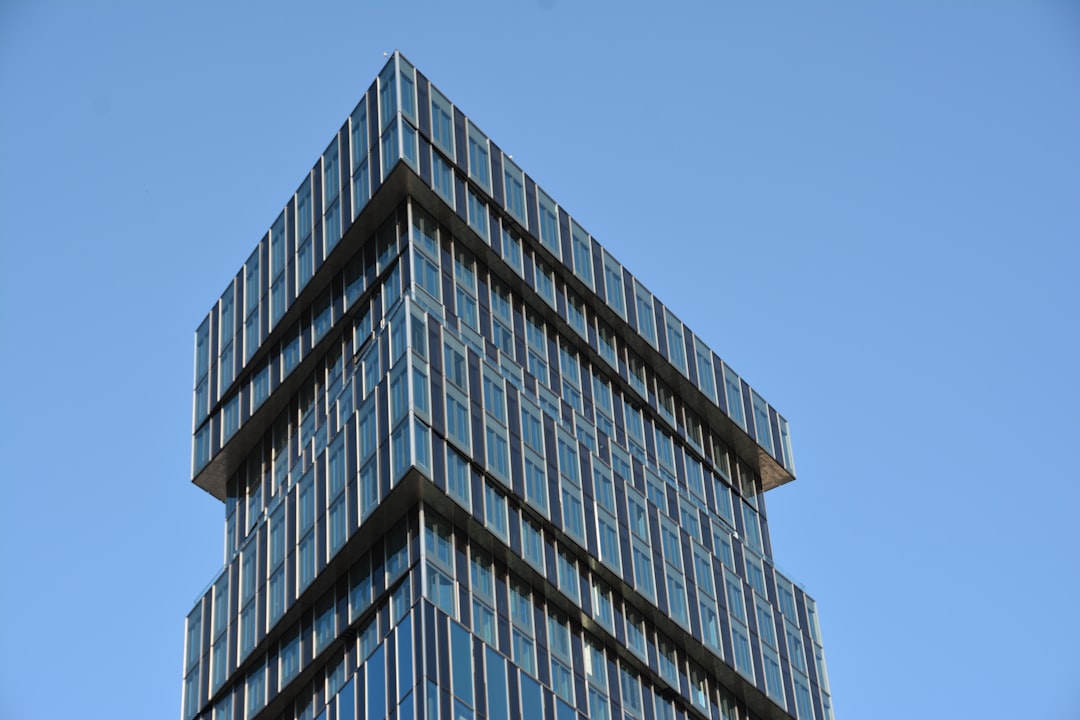 Modern skyscraper in app
